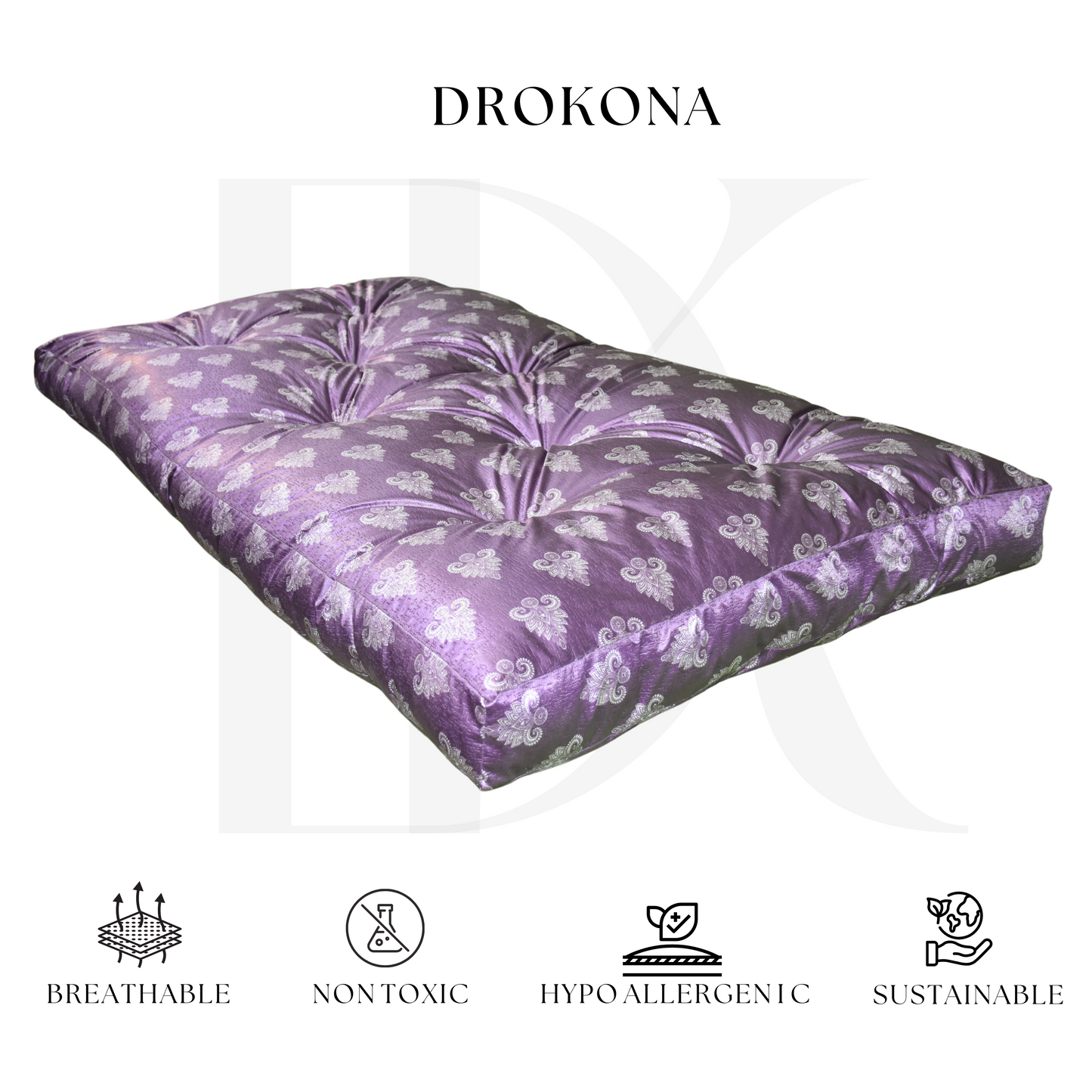 PlushCore Serene Lavender Futon Mattress
