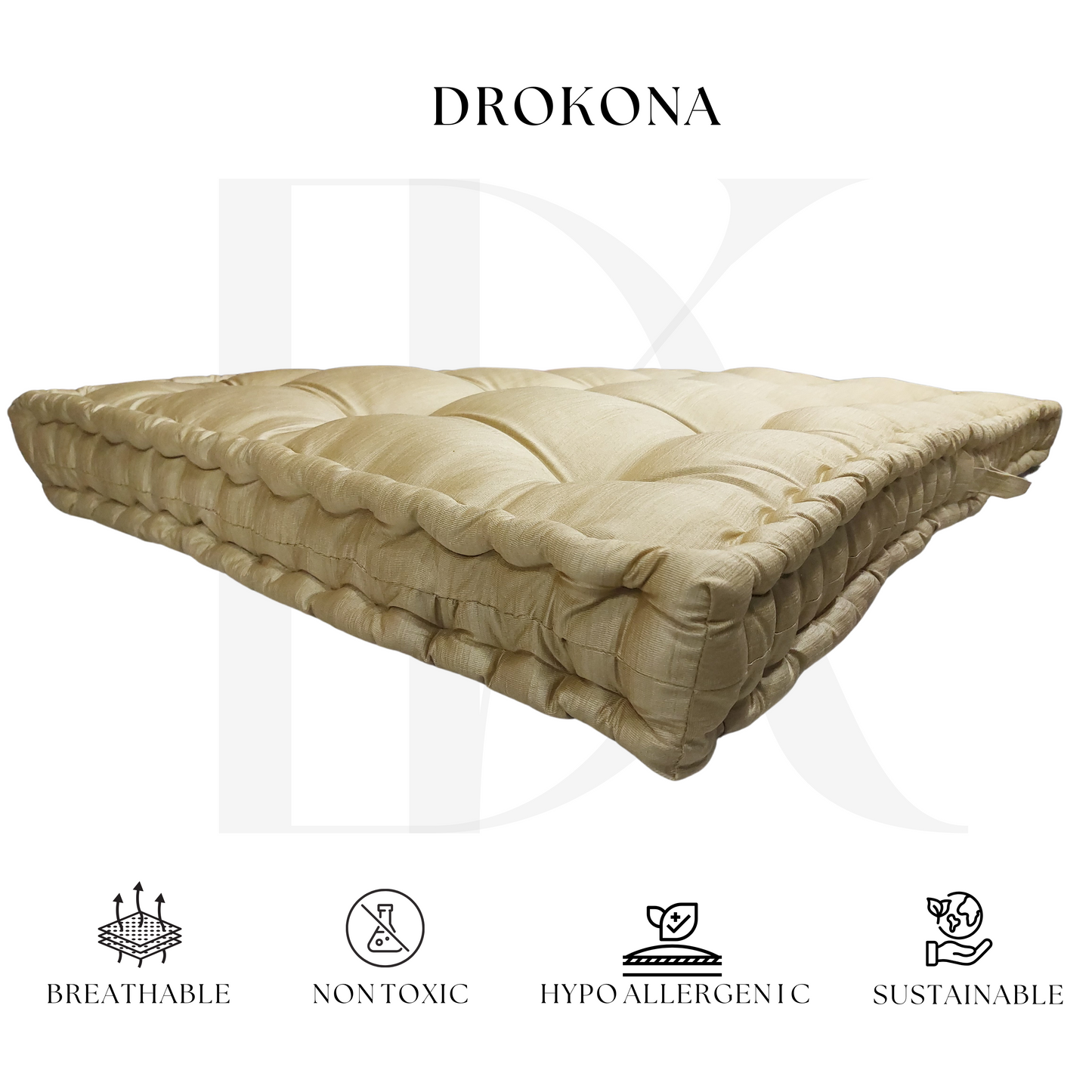PlushCore Ivory Futon Mattress