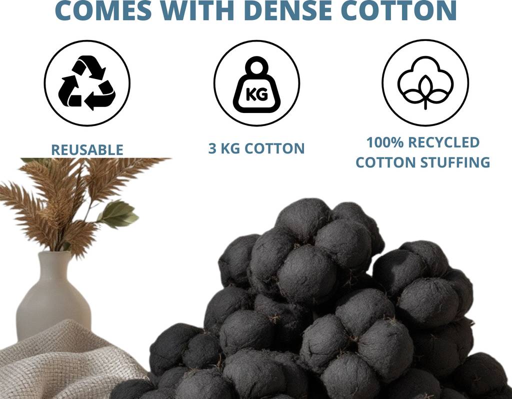 Anand Textile Check 4 inch Single Cotton Mattress