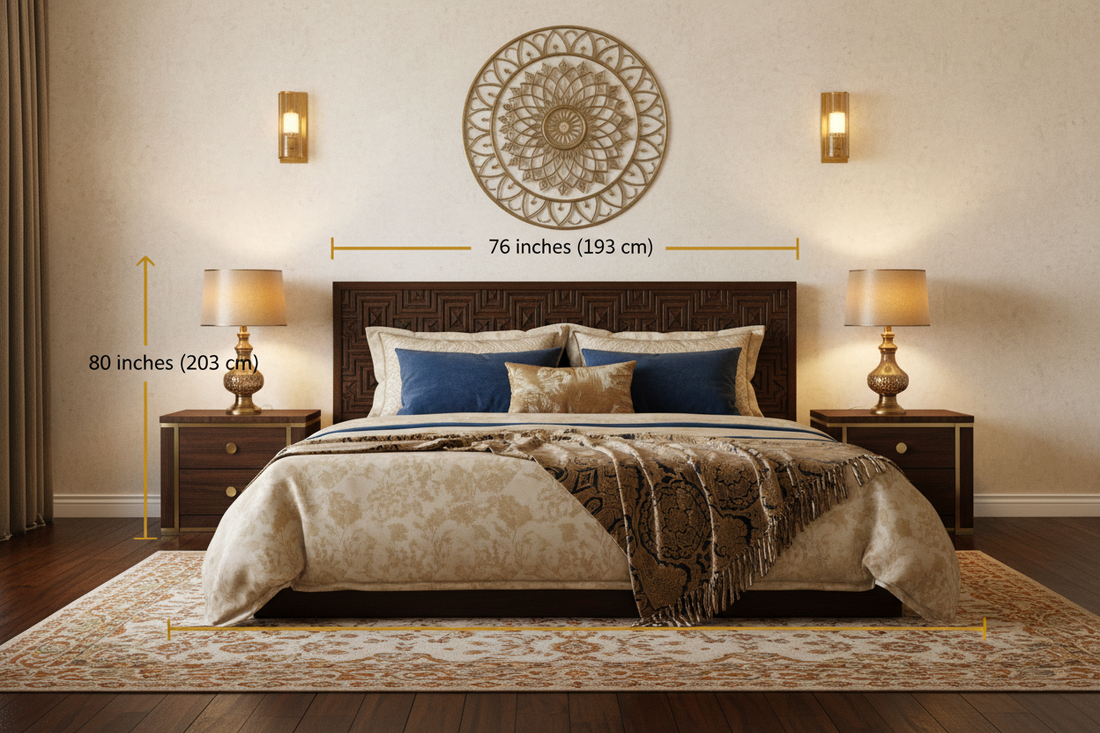 King Size Bed Dimensions in India – Complete Guide
