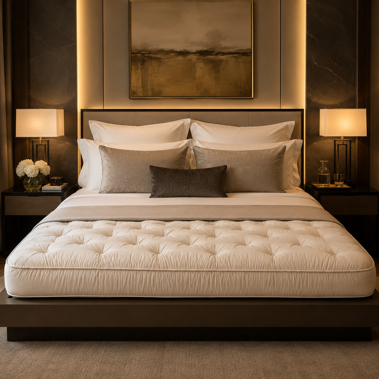 Drokona Export Collection | 100% Natural Organic Cotton Mattress — Handcrafted in India | Breathable, Chemical-Free, Temperature Regulating