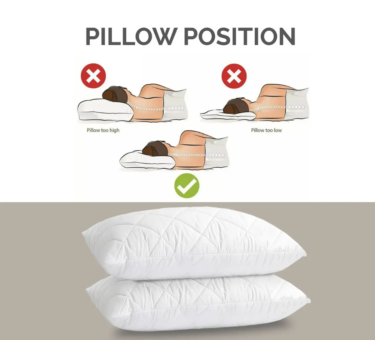 CloudRest Microfibre Pillow Pair Small (Pair of 2) Drokona Home